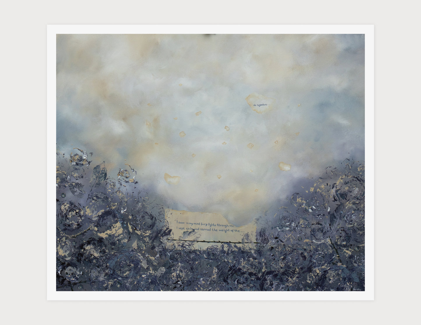 The Manuscript Fine Art Print